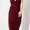 Trendyol Collection Burgundy Dress Women by Picks for Less