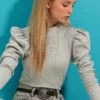 Xlacati Collection Grey Blouse for Women by Picks for Less