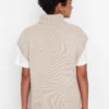 Trendyol Collection Beige Vest for Women by Picks for Less
