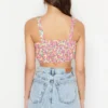 Trendyol Collection Pink Crop Top for Women by Picks for Less
