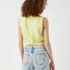 Ole by Koton Yellow Crop Top for Women by Picks for Less
