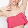 Trendyol Collection Pink Shaded Crop Top for Women by Picks for Less