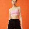 Koton Collection Pink Crop Top for Women by Picks for Less