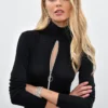 Cool and Sexy Collection Black Blouse for Women by Picks for Less