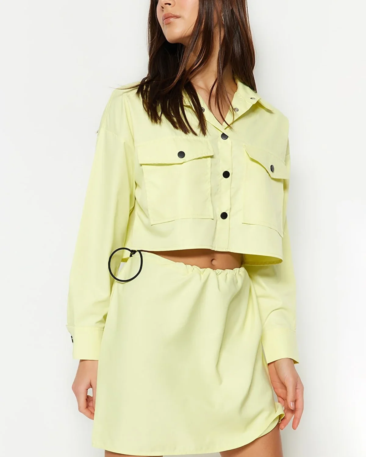 Trendyol Collection Yellow Skirt for Women by Picks for Less